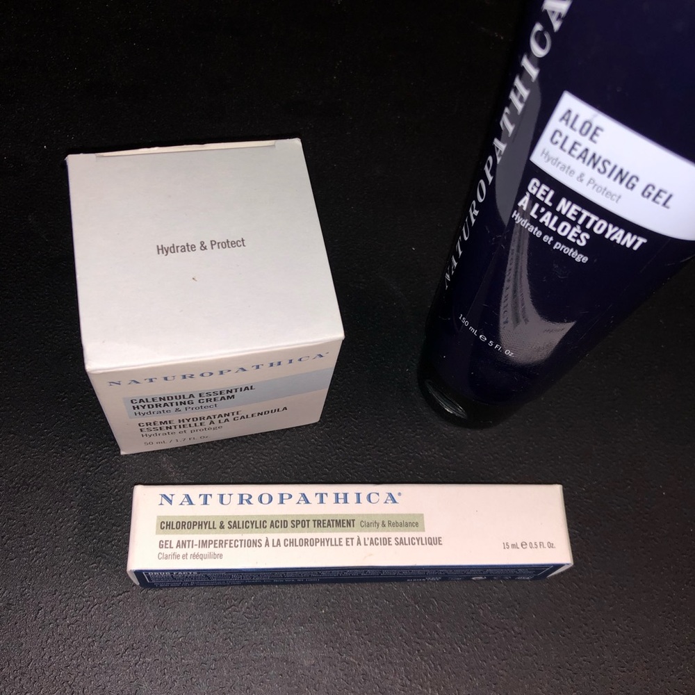 Naturopathica hydrating skincare calendula aloe